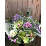 Peacock Feathers Handtied