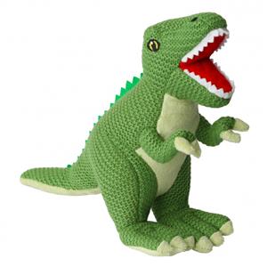 Wilberry Knitted - Green T-Rex Small